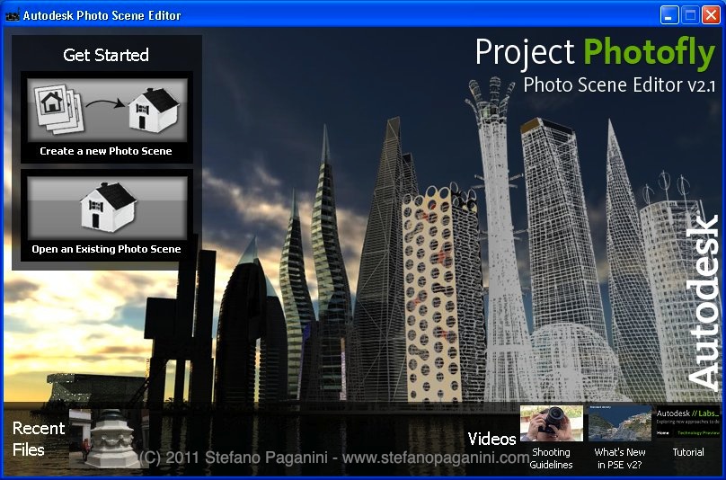 photofly scene editor